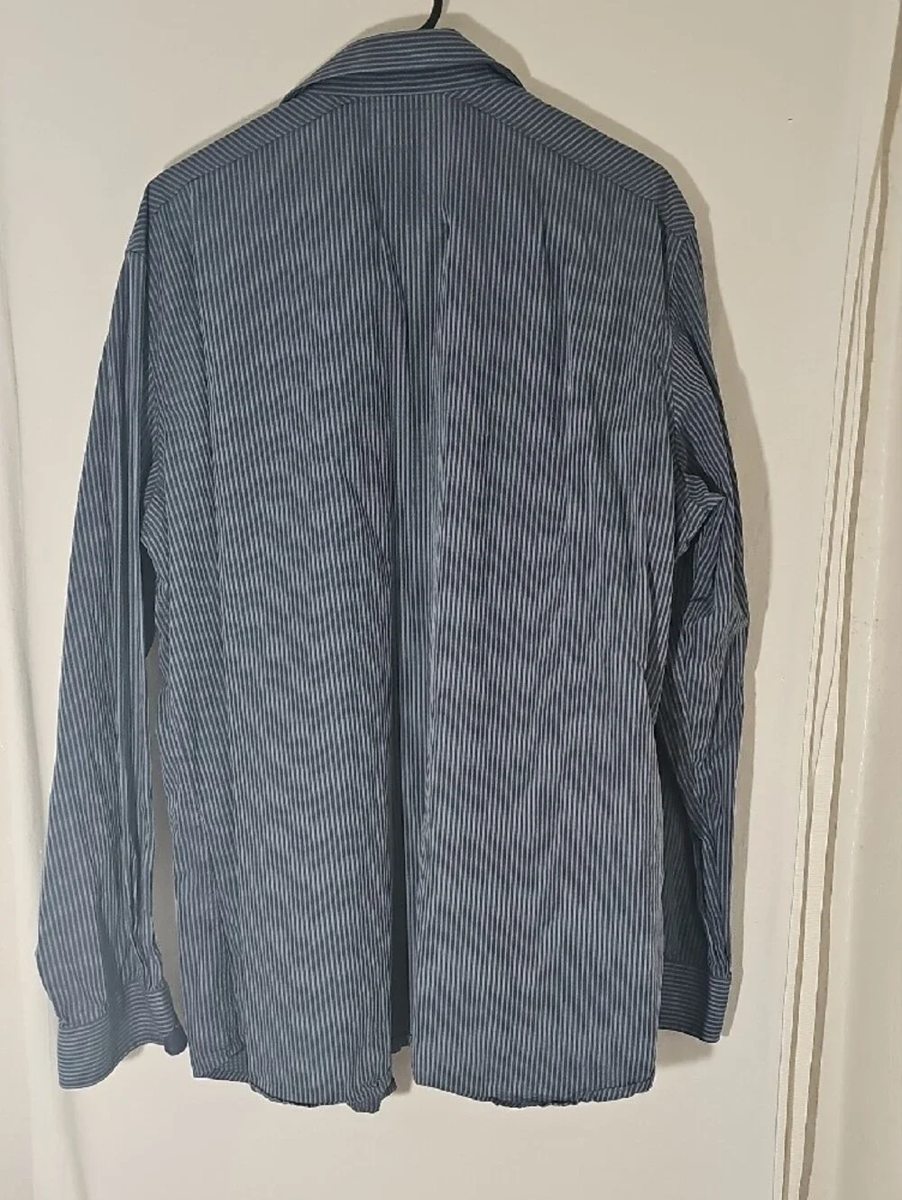 Rock & Republic Men's Navy Pinstripe Shirt Jacket